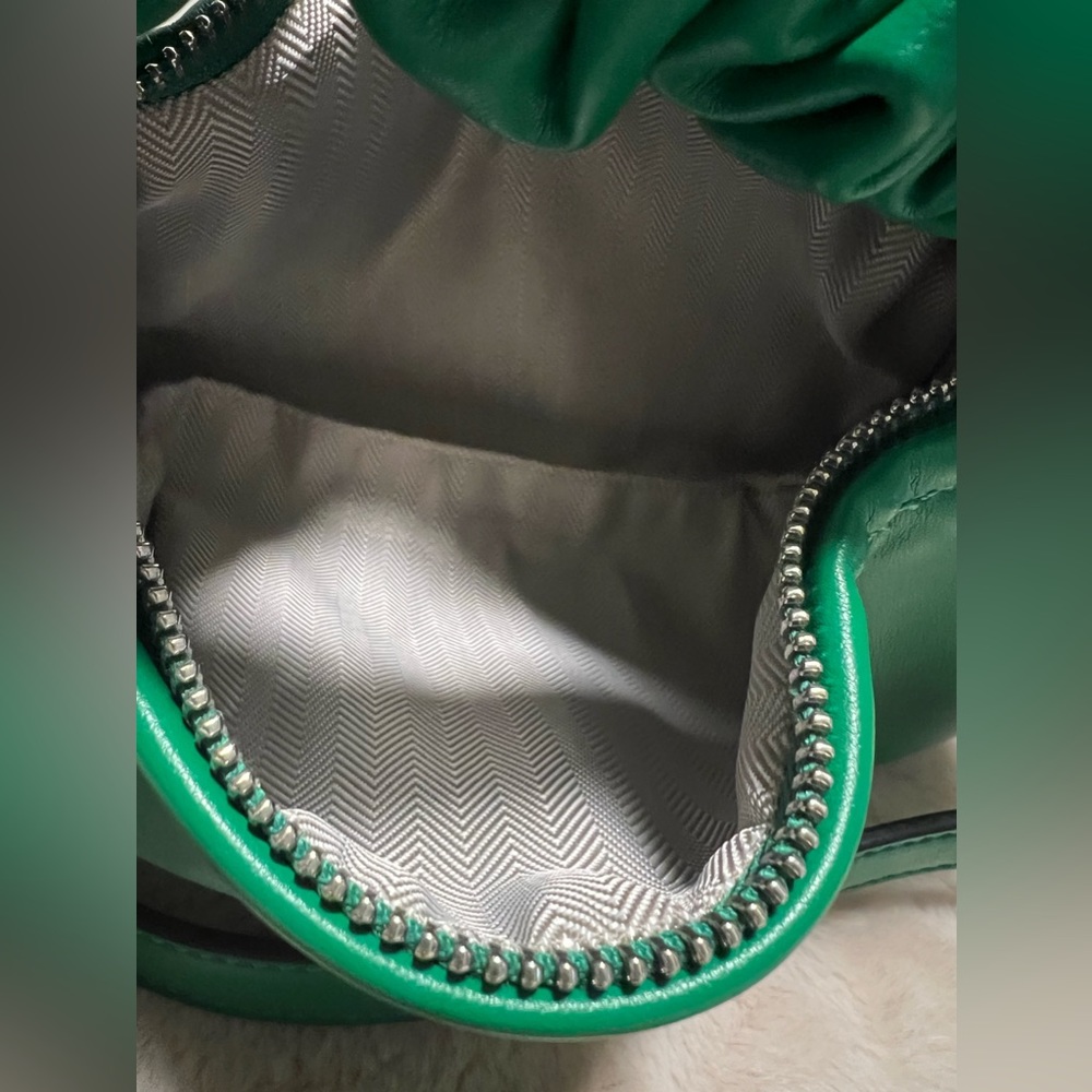 Green Mini Purse Faux Leather. - Picture 2 of 2